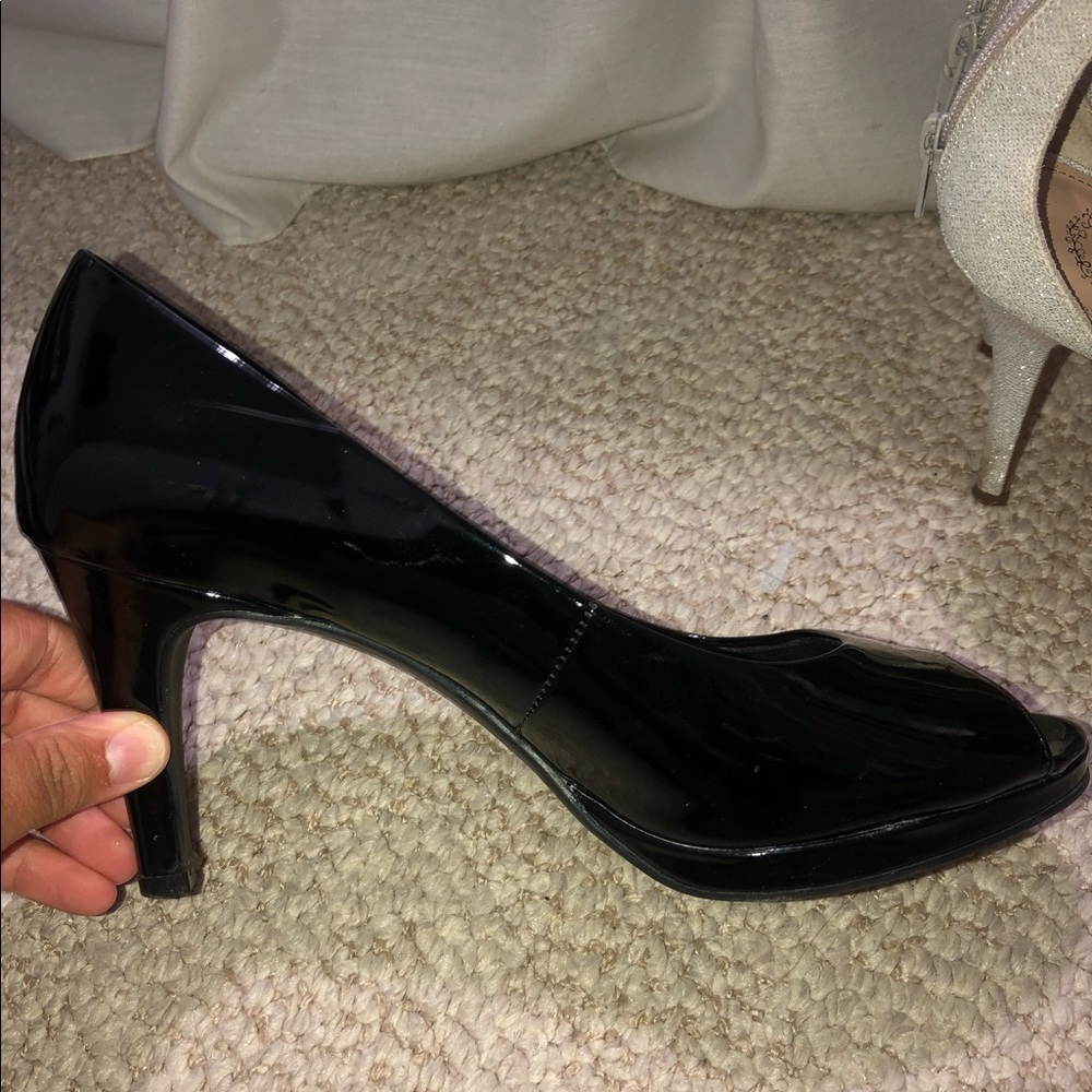 Black heels